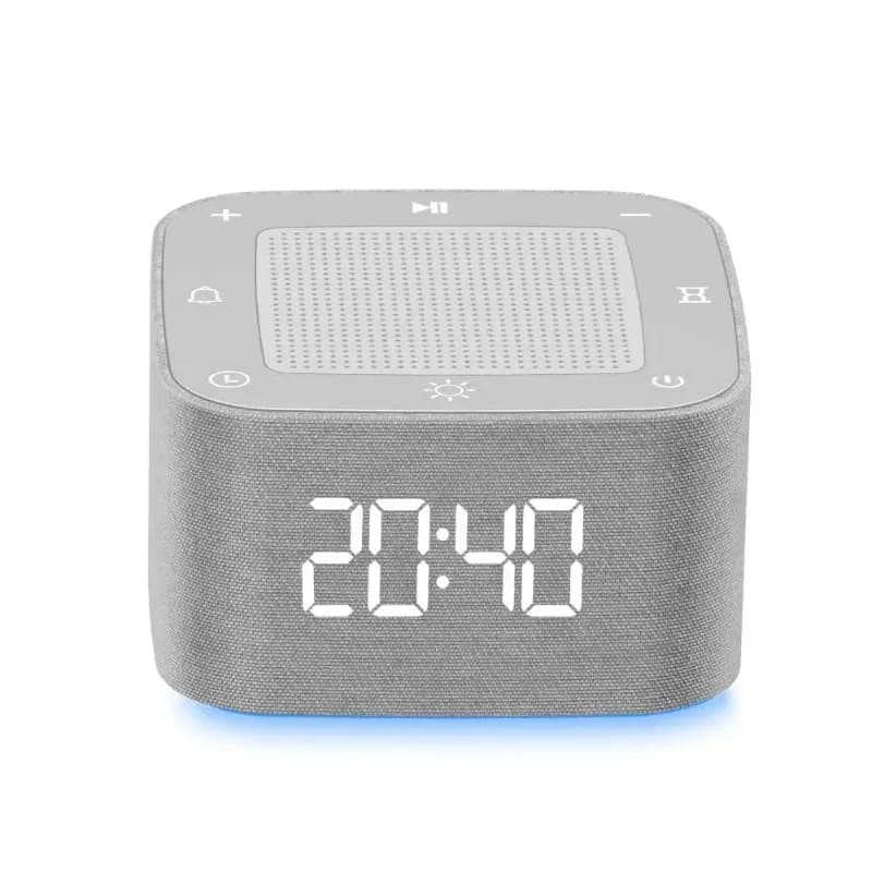 White Noise Machine for Baby And Adult with Alarm Clock Night Light 32 Soothing Sounds Bluetooth App Smart Control Sleep Aid