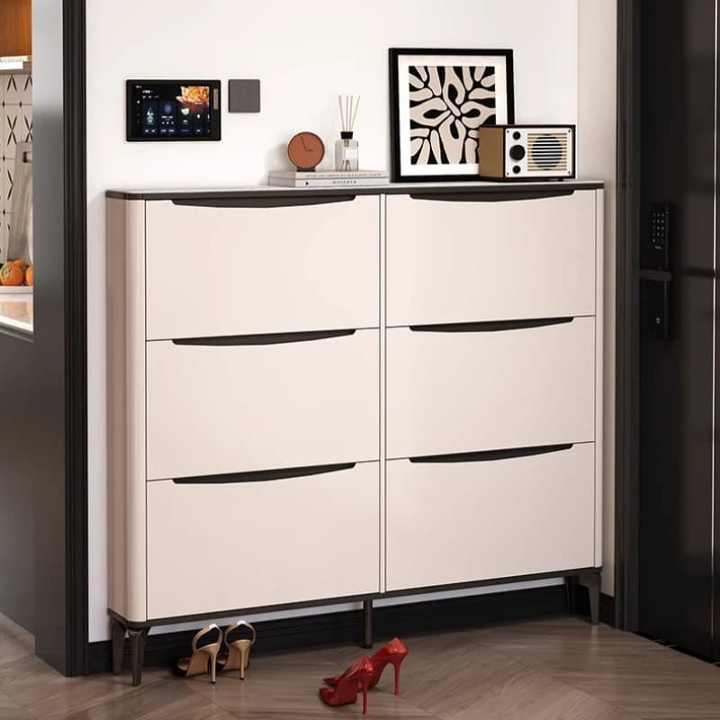 Modern Entryway Shoe Rack Space Saving Vertical BedRoom Cabinet Organised White Armarios Para Sala De Estar House Accessories
