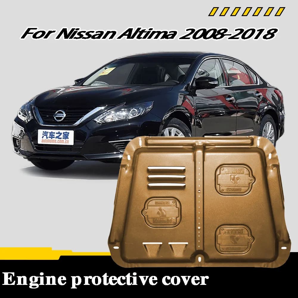 Automobile engine shield suitable For Nissan Altima 2008-2018 2.0L 2.5L 3.5L engine under guard, chassis protection plate