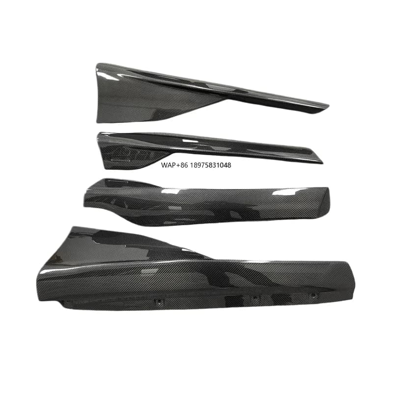 High Quality Carbon Fiber 600LT Style Side Skirts New Upgraded Body Kit for 2015-2018 for 540C 570S Bumper Modified