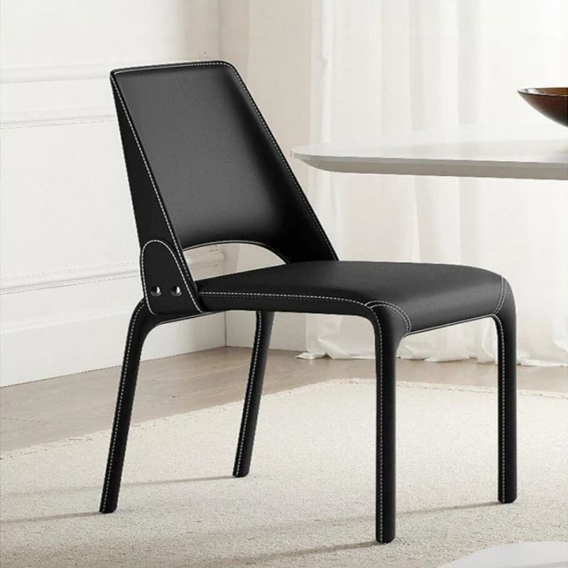 Dining chair, back chair, minimalist light luxury household restaurant, small apartment