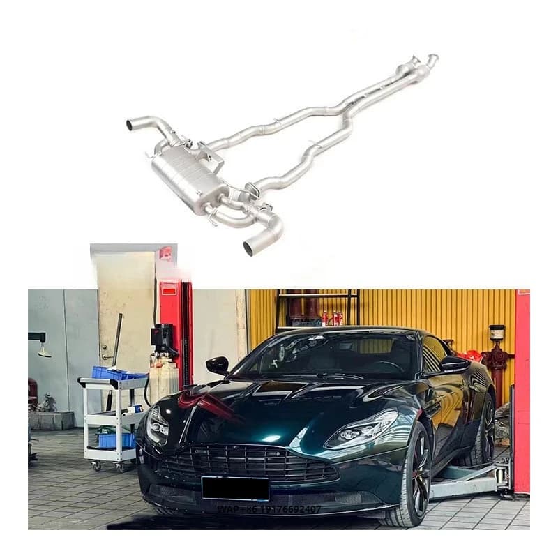 forAston Martin DB11 4.0T V8 2019+ Stainless Steel 304 High-performance Valve Full Exhaust System with 2 Year Warranty