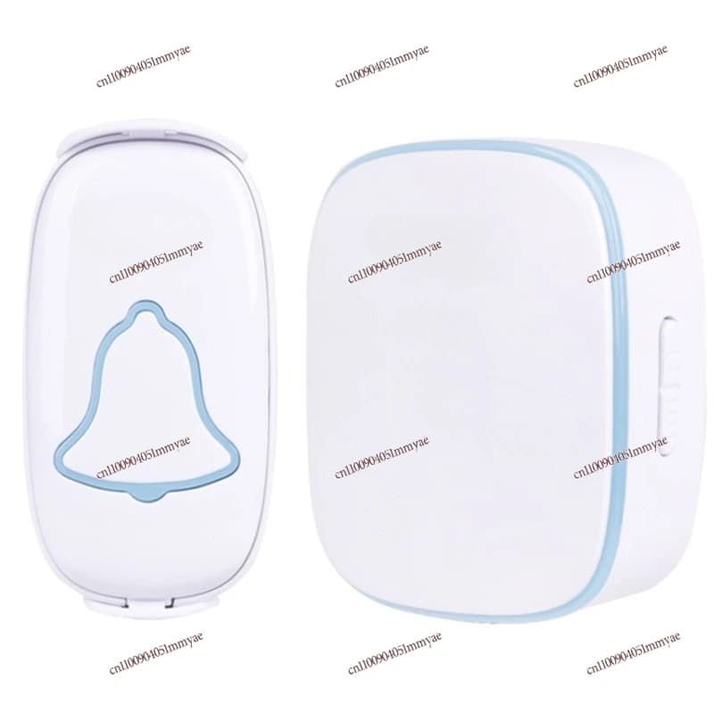 Elderly Beeper Wireless Remote Control Doorbell One-button Emergency Beeper, Patient Bedside Bell