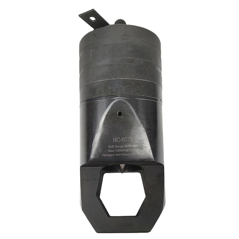NC-6075  90 Ton High Quality Split Type Hydraulic Core Splitter Hydraulic Screw Cutter Heavy Nut Splitter