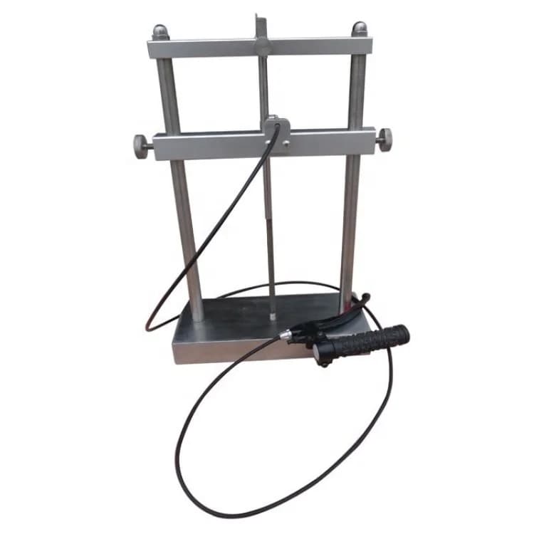 IEC60884 VDE0620 Low Temperature Thermal Shock Test Device Gauge Plastic/Steel/Stainless Steel Material for Measuring Purpose