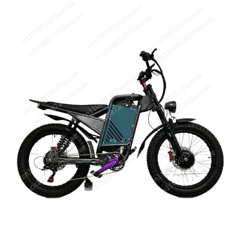 K15 power-assisted single and double moped double shock absorption and double drive