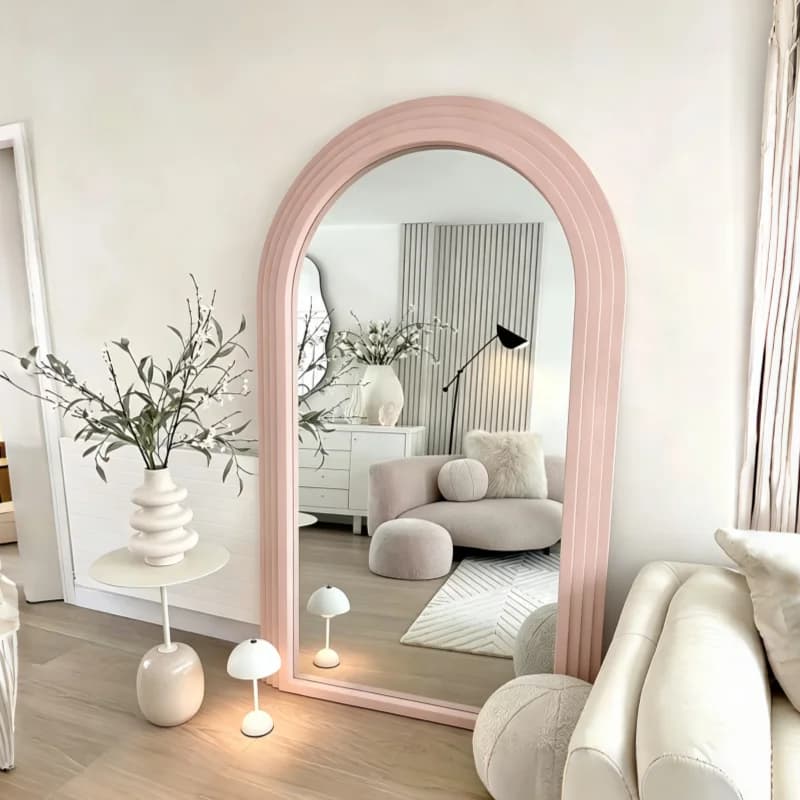 Apartment Long Standing Decorative Mirrors Cute Modern Design Mirrors Full Body Arch French Espejos Decorativos Home Decorations