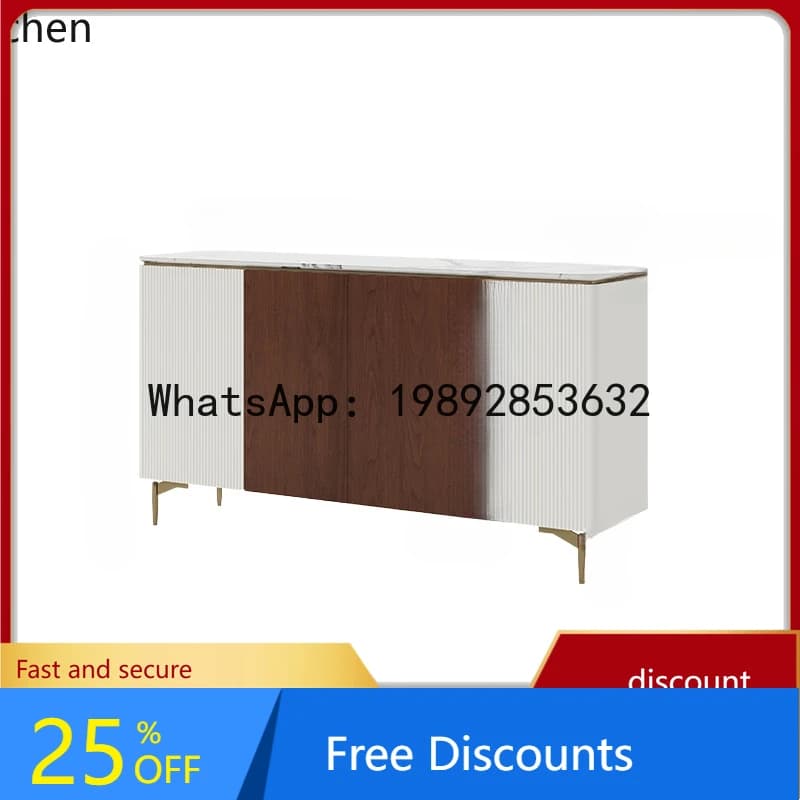 AA  Entrance Cabinet Lig Luxury Household Door Indoor Dining Side Cabinet Supercrystalline Stone Locker
