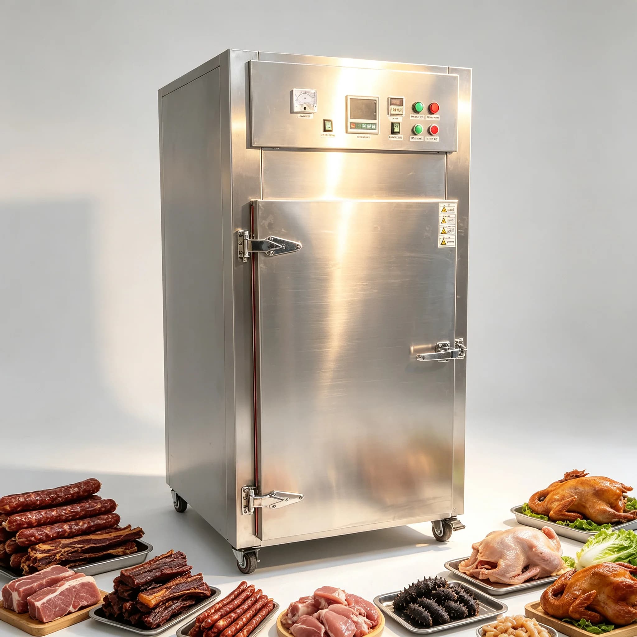 Industrial ElectricFood Dehydrator Vegetable And Fruit Dehydrator Machine Commercial Fruit Meat Rotary Tray Drying Dehydrator