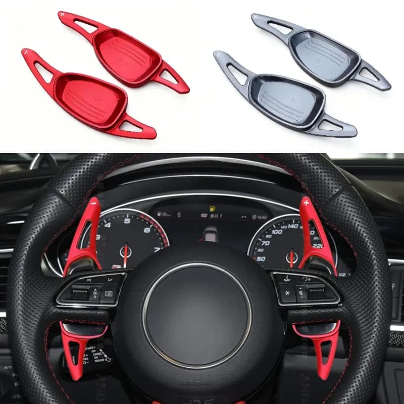 For Audi RS3 RS4 RS6 RS5 RS7 S5 SQ5 Car Steering Wheel DSG Shift Paddle Extension