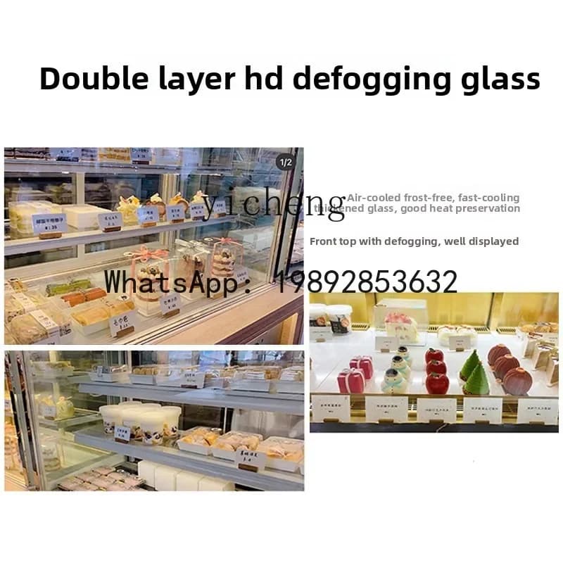 X17 countertop cake cabinet commercial air-cooled refrigerated display cabinet cake cabinet dessert