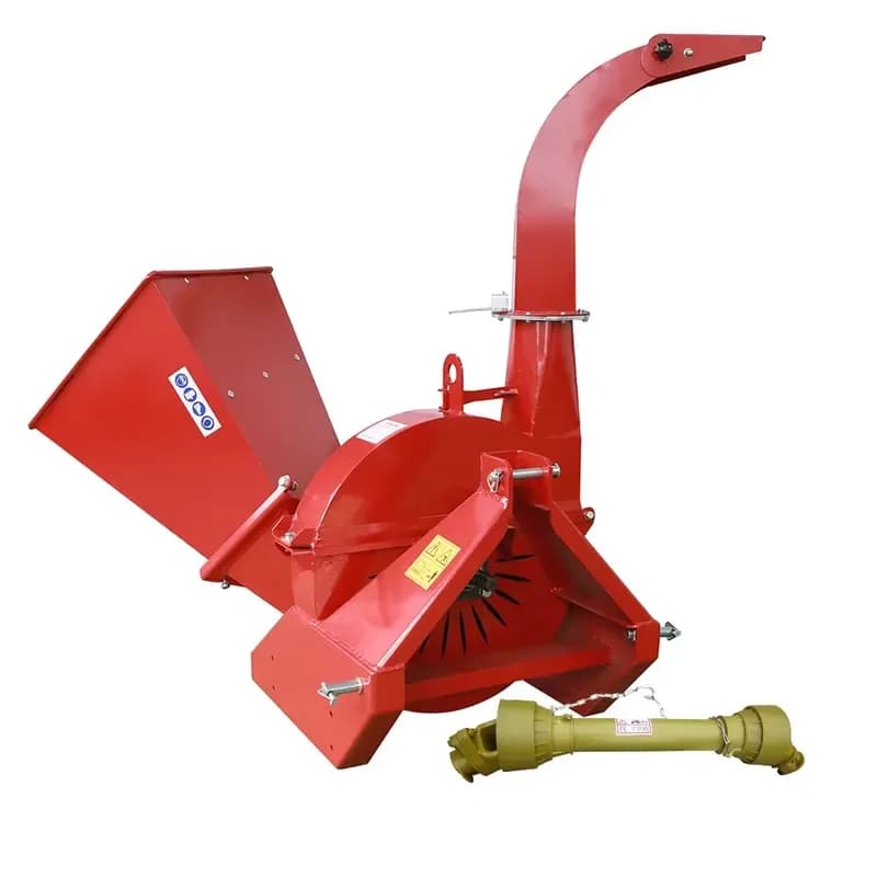 2026Hot 18-50HP Tractor Chipper Wood Shredder Machine with CE PTO Driven Wood Customized Provided Gearbox Poultry Farms