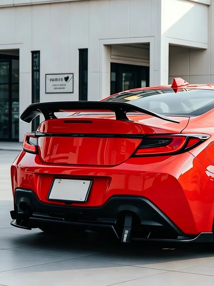 Use for Toyota GR86 ZN8 Subaru BRZ true carbon fiber rear spoiler 2022-2026 rear trunk spoiler modification accessories