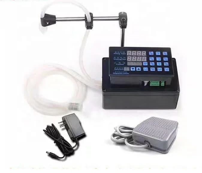Small Metering Mini Control Liquid Beverage  Lotion Filling Machine
