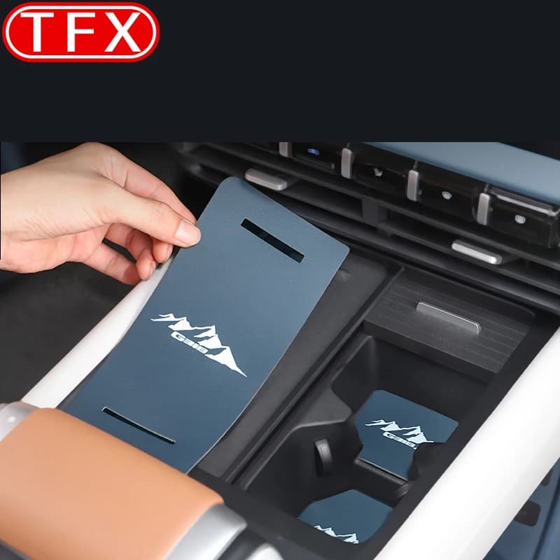 For Changan Deepal G318 2024 2025 Car Styling Non-Slip Mat Door Groove Pad Gate Slot Cup Cushion Auto Modification Accessories