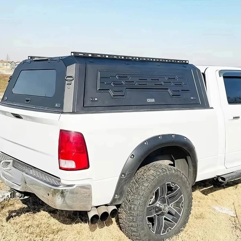 PrimeSelect Waterproof Aluminum Hard Truck Bed Canopy Accsori Fit 4X4 Pickup