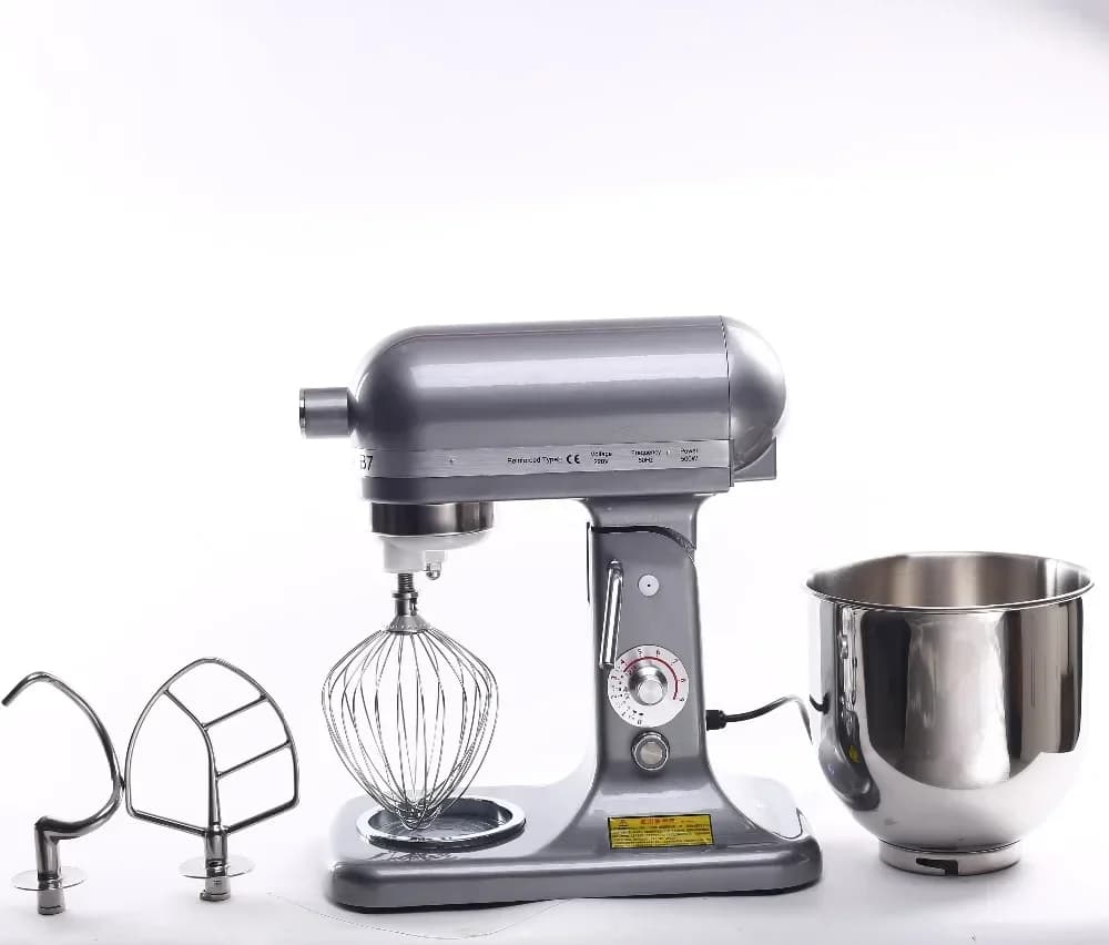 Chinese Best 7L Tabletop Kitchen Home Electric Food Processors for Fruit Milk Butter Egg Dough Cake Bread