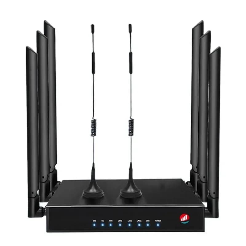 Single network port free broadband wireless WI-FI6 router 4G iron shell 5g wireless network full Netcom outdoor home