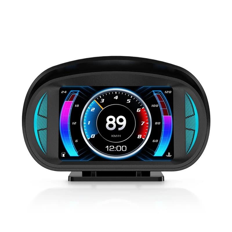 Head-up display LCD, water temperature and fuel consumption vehicle speed gradient meter high definition