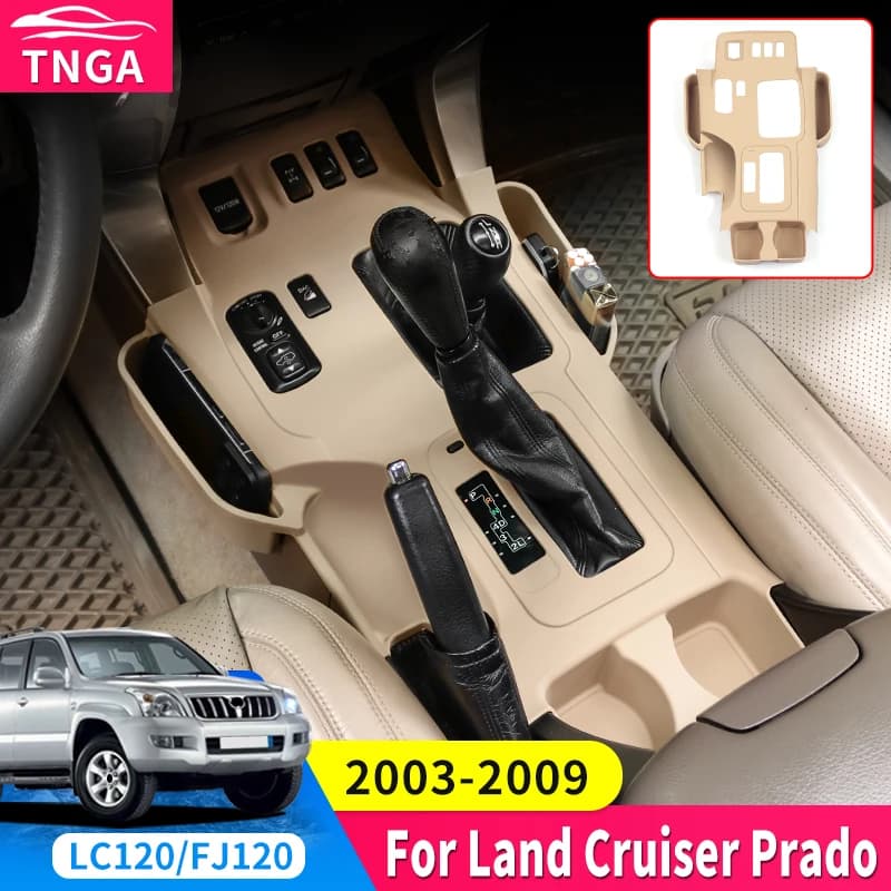 For Toyota Land cruiser 120 LC120 Prado j120 2003 2009 Center Console Dust-Proof Cover Mat Protect Scratch Interior Accessories