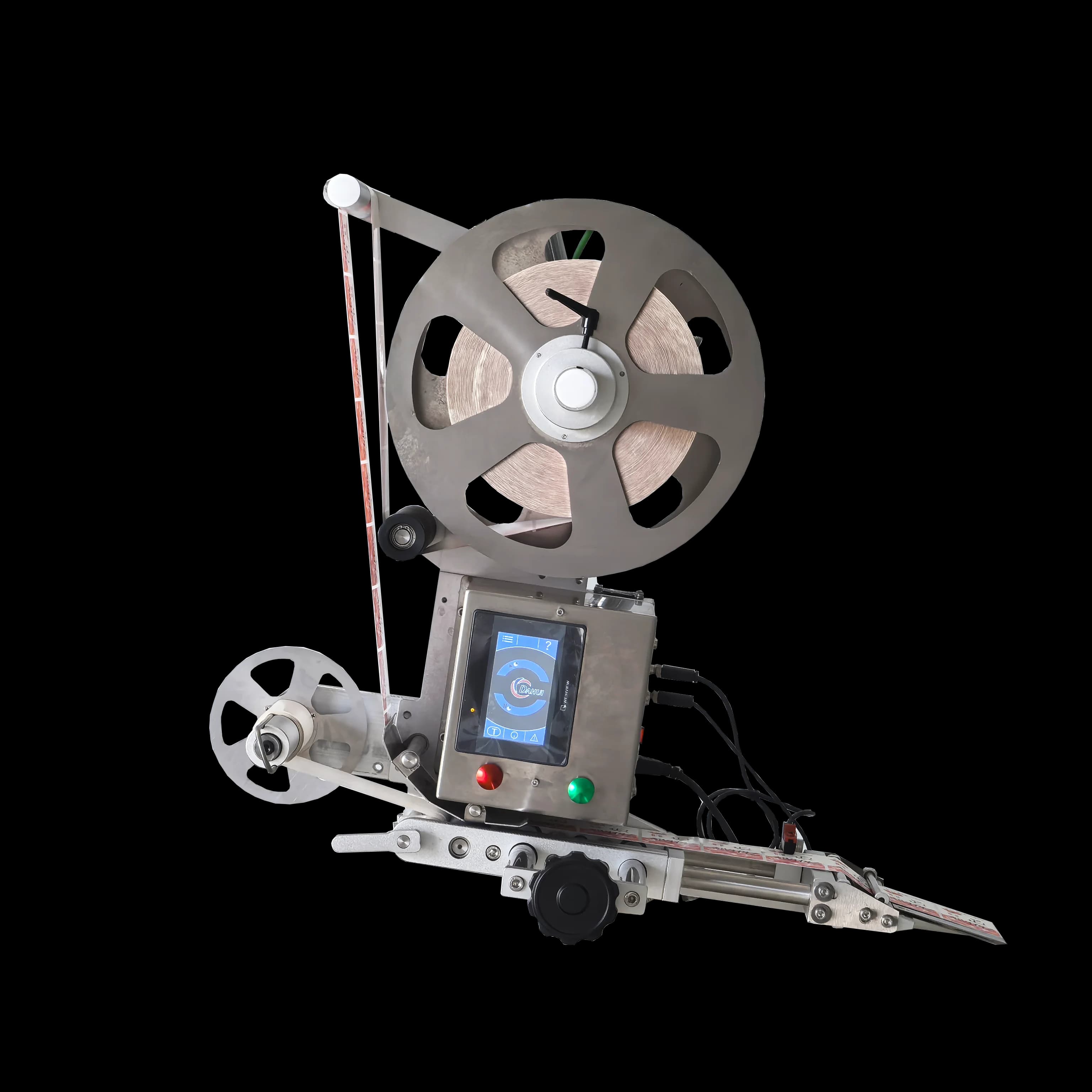 Automatic Electric Labeller Labeling Machine DH-80 Model MAX30M/Min 1.0mm Accuracy