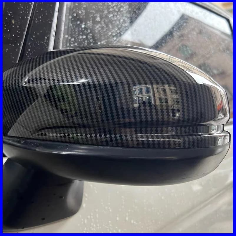 Car Styling For Honda Fit Jazz 2014-2019 Rearview Mirror Cover Caps Shell Housing Trim Auto Parts Accessories