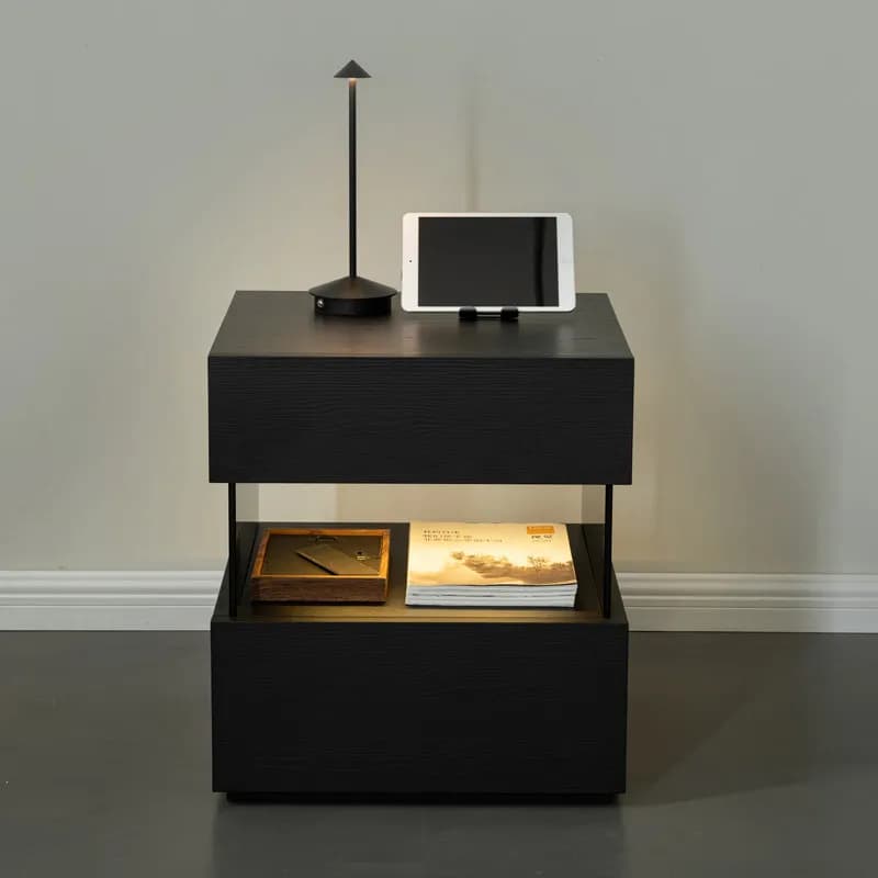 Drawer Cabinet Corner Bedside Table Modern Nordic Useful Bedside Table Home Accessory Comodino Camera Da Letto Niche Furniture