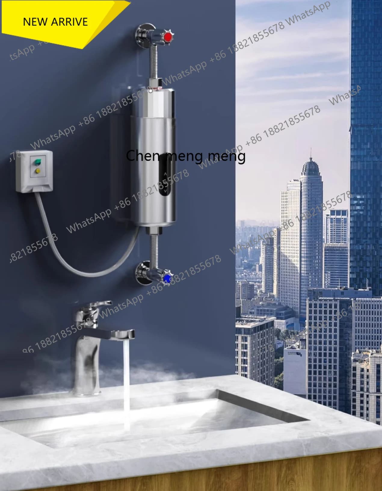 M138 Supor Constant Temperature Instant Heating Small Electric Water Heater for Kitchen and Bathroom
