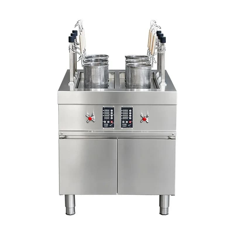 Automatic lifting noodle cooking stove, commercial electromagnetic stainless steel noodle cooking stove