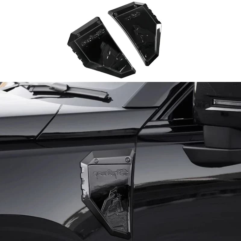Auto Body Fender Fit for Haval H9 2024 Modified Black Warrior Fender Frame Decorative Stickers Easy Installation
