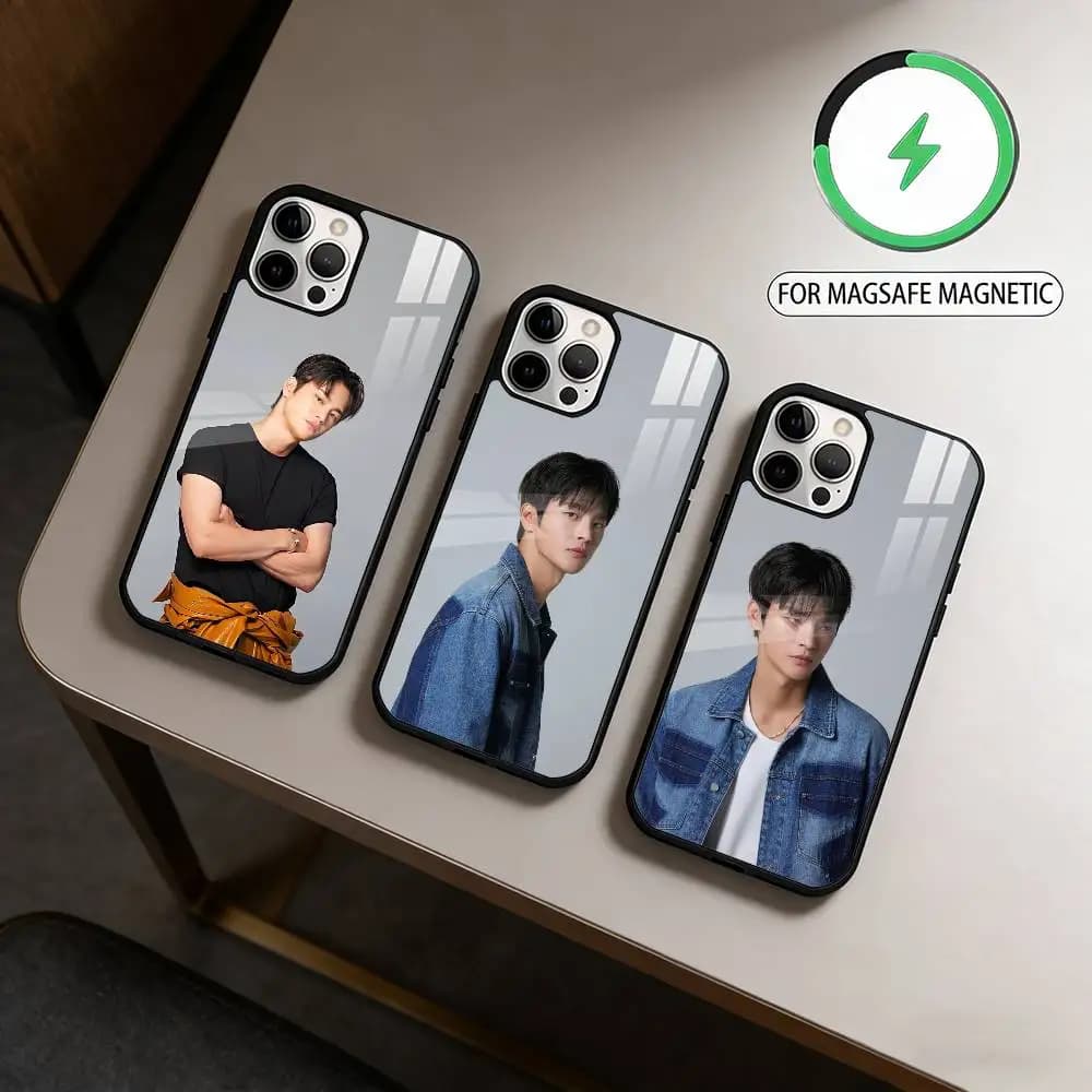 Seo In-guk M-Male Actor  Magnetic For Magsafe Wireless Charging Phone Case For iPhone17,16,15,14,13,12,11 Plus,Pro Max