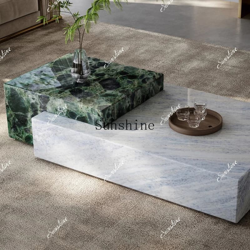 Modern simple villa living room home creative high-end coffee table table  FT