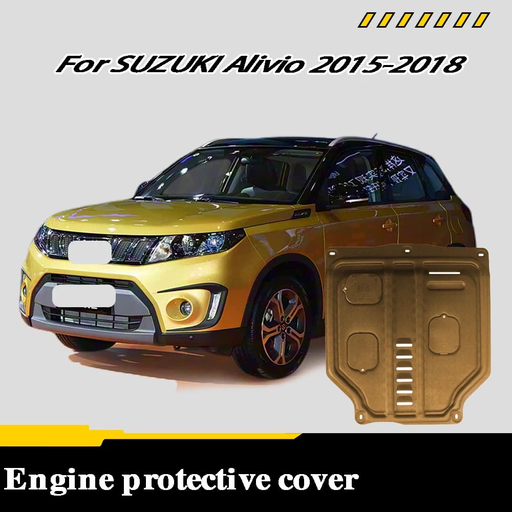 For SUZUKI Alivio 2015-2018 1.6L Engine Chassis Shield Splash Bottom Protection Board Car Accessories Under Cover