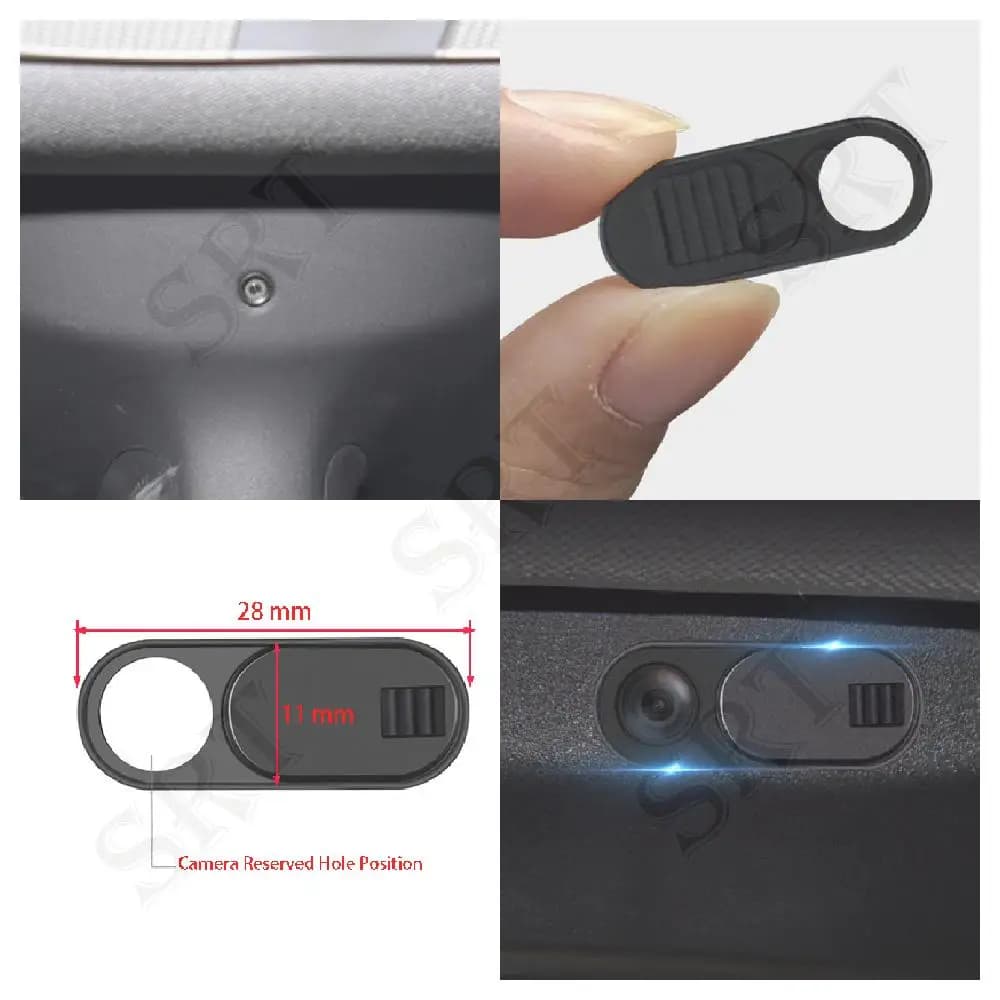 Fit For Tesla Model 3 S X Y Car Accessories Indoor Camera Cap Interior Dashcam Protection Cover Model3 ModelS ModelX ModelY