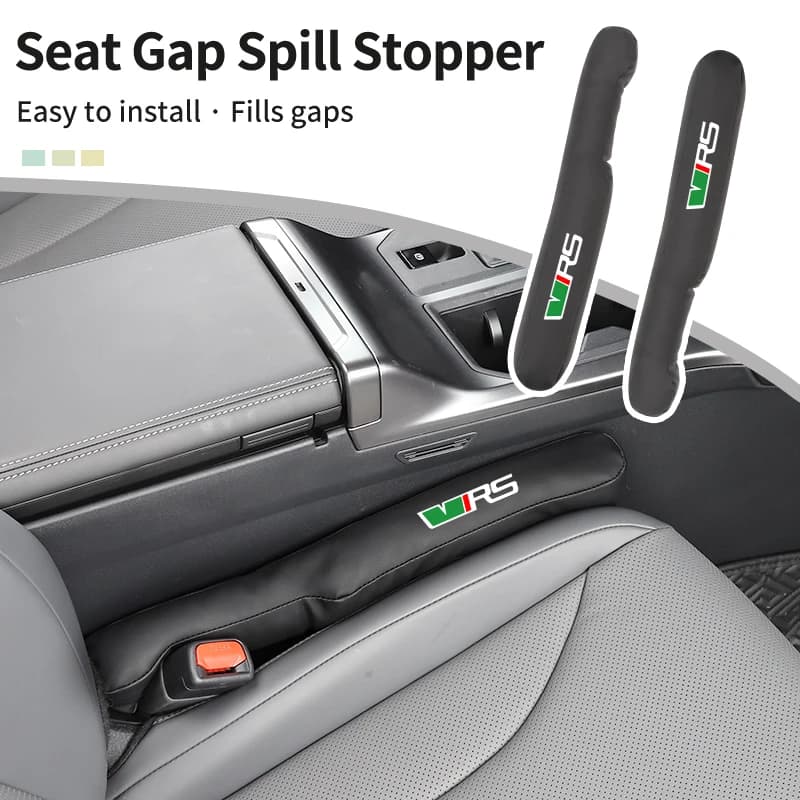 Car Seat Gap Filler Side Seam Plug Strip Leak-proof Filling Strip Accessories For Skoda VRS Octavia A5 A4 RO Kodiaq Elroq Kylaq