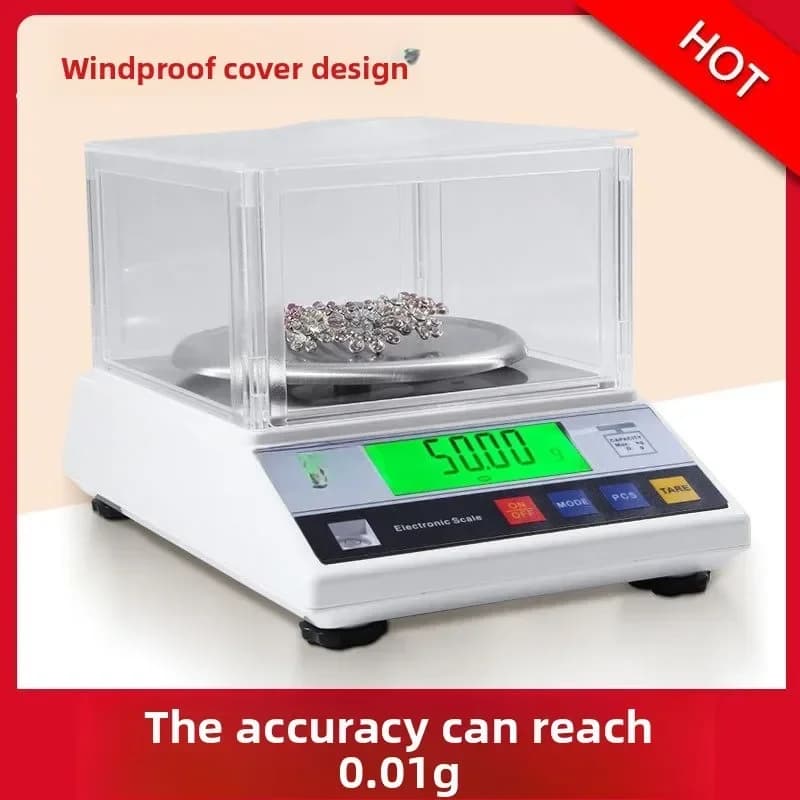 Table scale Precision electronic jewelry laboratory English gram weight balance
