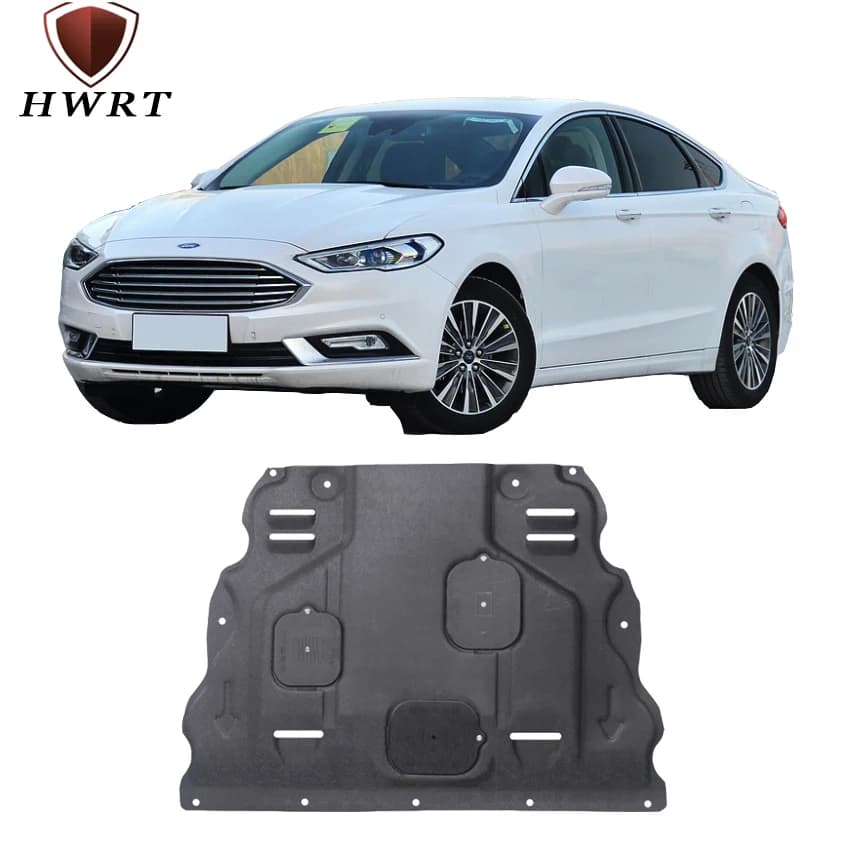 For 2013-2018 Ford Fusion Plastic Steel Engine Guard For Mondeo Engine Skid Plate Fender Car Styling