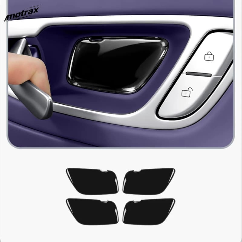 For MG 4 MG4 Urban EV 2026 2027 Car Interior Door Bowl Epoxy Anti-scratch Protection Stickers Door Handles Accessories