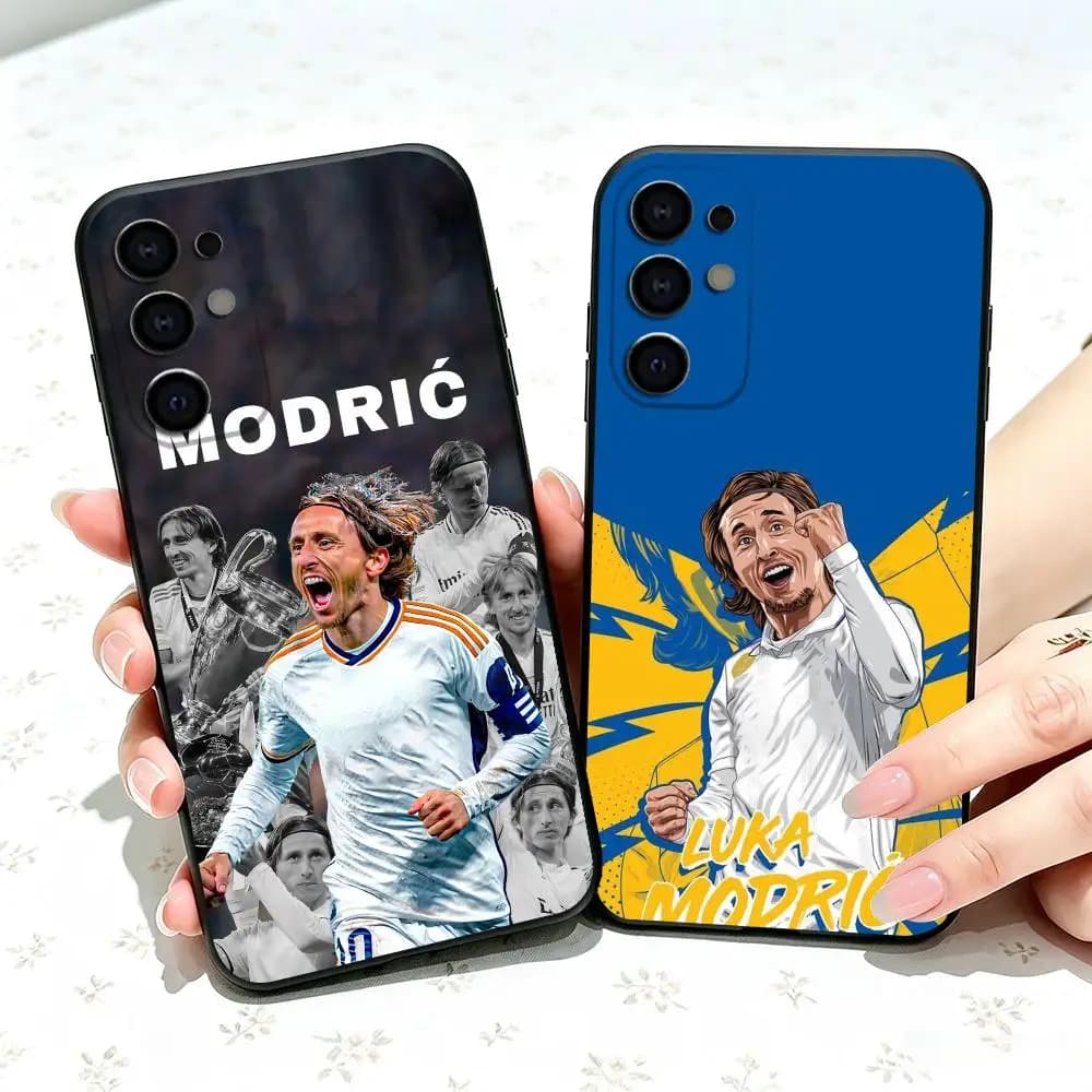football legend Modric  gift Phone Case For Samsung S25,S24,S21,S22,S23,S30,Ultra,S20,Plus,Fe,Soft Silicone Black Cover