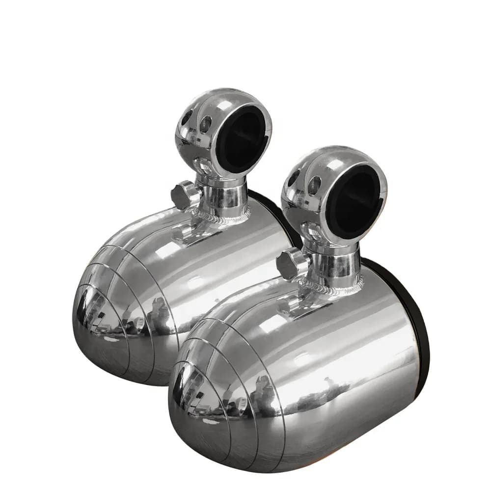Rotatable Boat Wakeboard Tower Speaker Polished