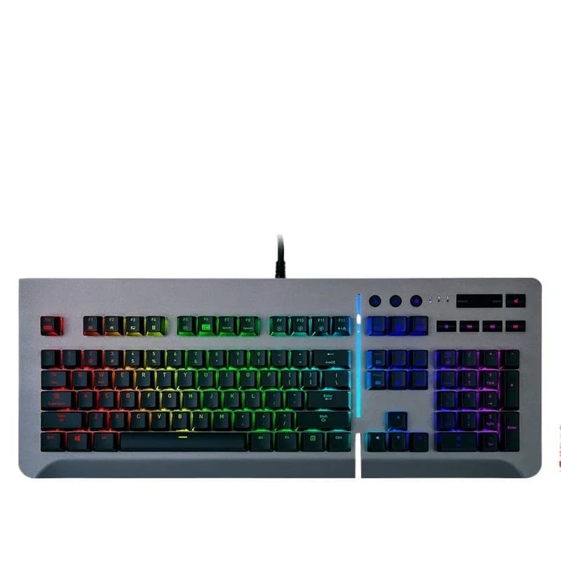 Mechanical keyboard, original cherry gre en axis Level 20 RGB black, RGB 104 keys for e-sports games