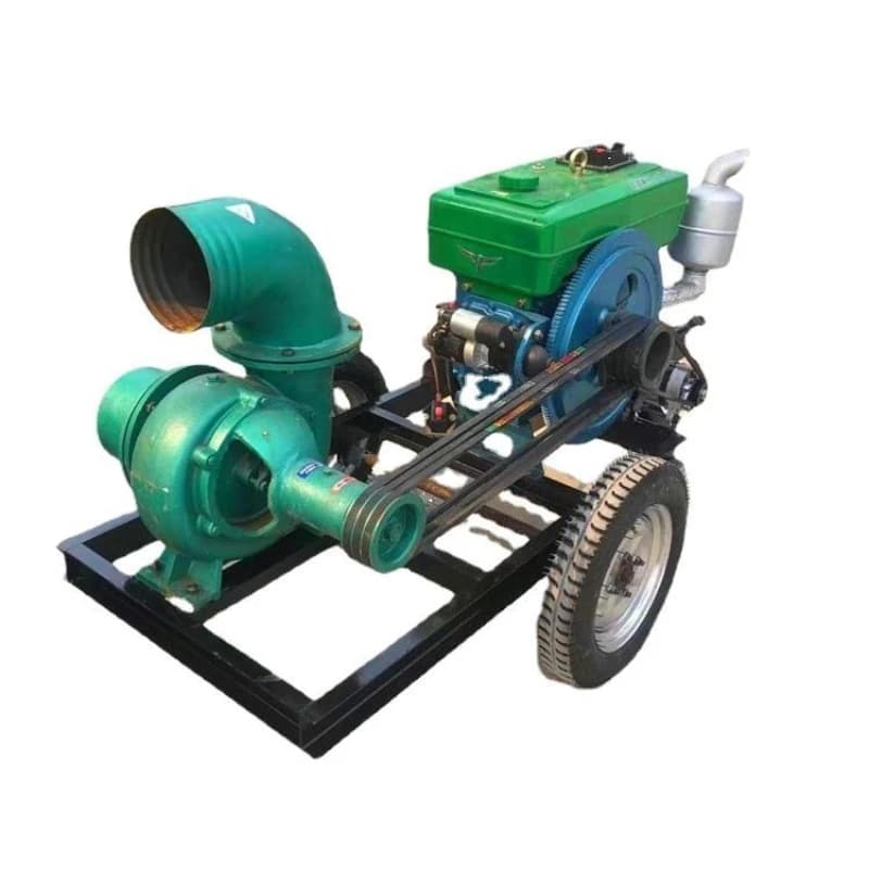 Large flow and high lift pumping machine