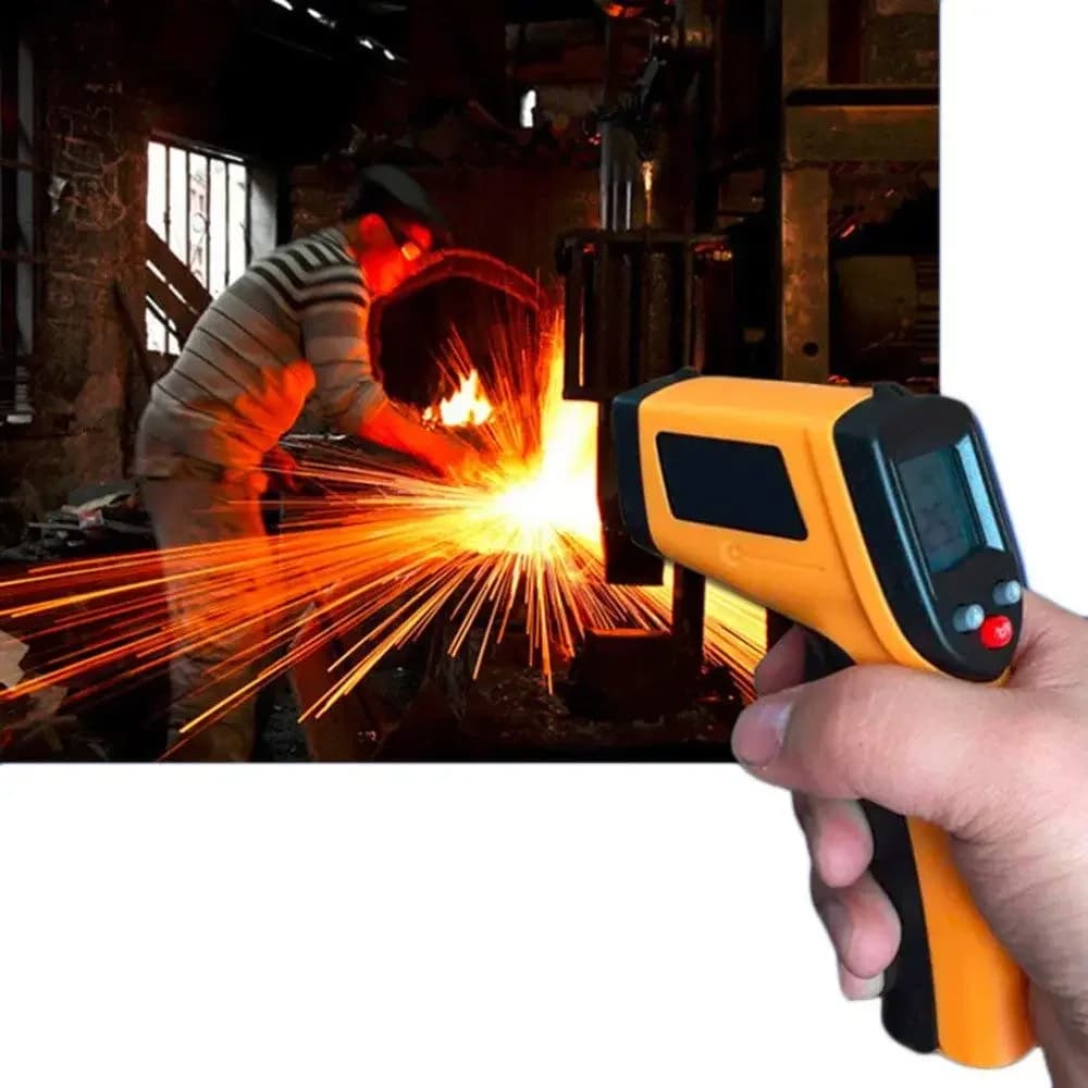 Laser Temperature Meter Gun Non Contact GM320 IR Laser Temp Infrared Thermometer Industrial Infrared Pyrometer C/F -50~380°C