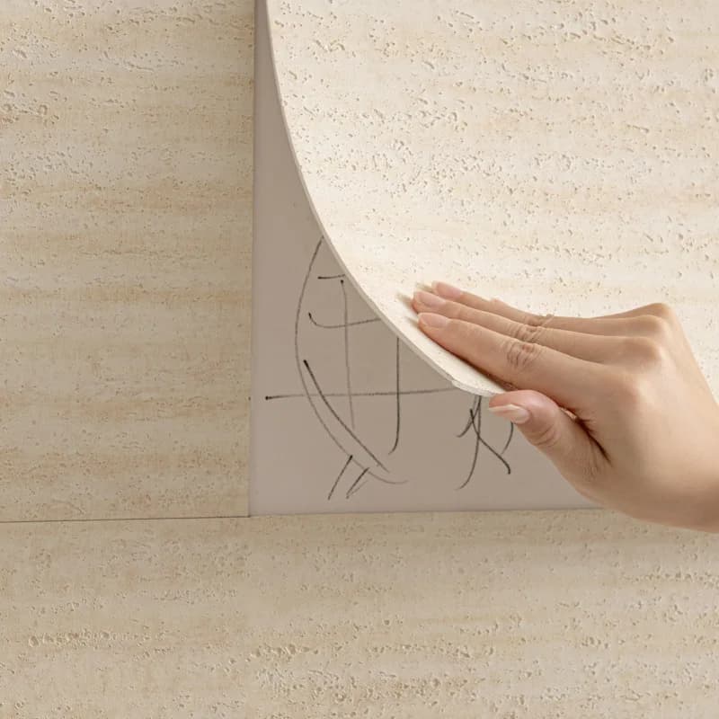 60cm×2.8m 3D Cave Stone Texture Wall Covering, Flexible Waterproof Self-Adhesive Sticker for Home Renovation, Peel and Stick DIY