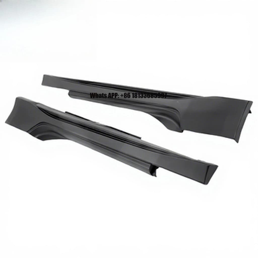 Fiber Glass Side Skirts for Nissan 370Z Z34 Car Body Kit Retrofit to Nismo Style