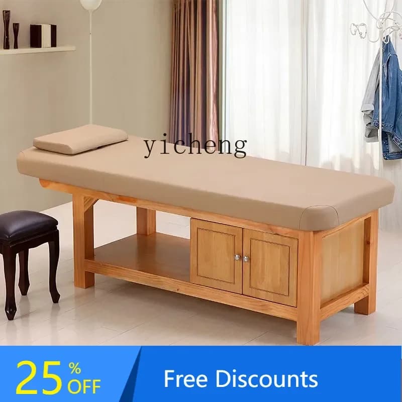 AA Home with holes embroidery body bed beauty bed beauty salon special massage treatment bed