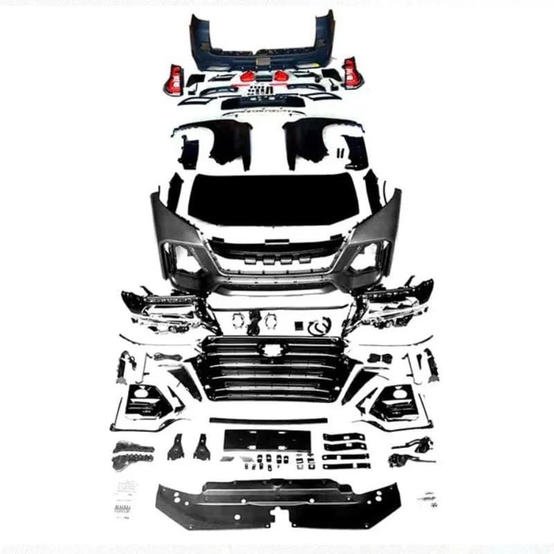 Durable10-17 old and new 18-21 appearance upgrade and modification kit bumper