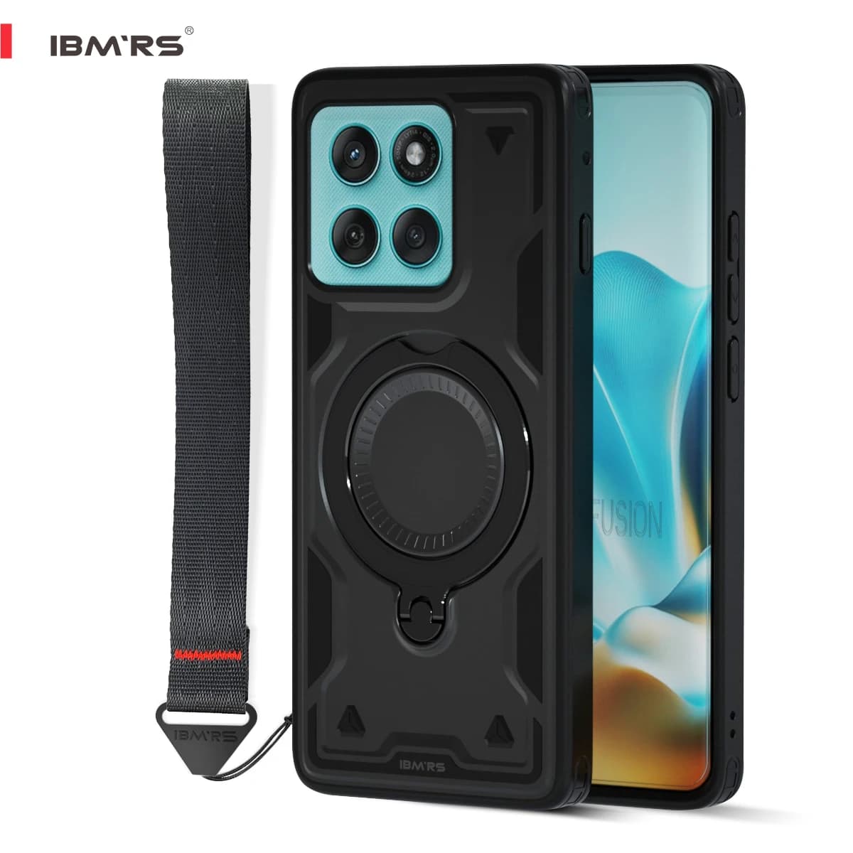 for Moto G Stylus 5G(2025 )/Edge 60 Stylus/Edge (2024) Case [Magnetic Shockproof] with Kickstand & Lanyard | Compatible Motorola