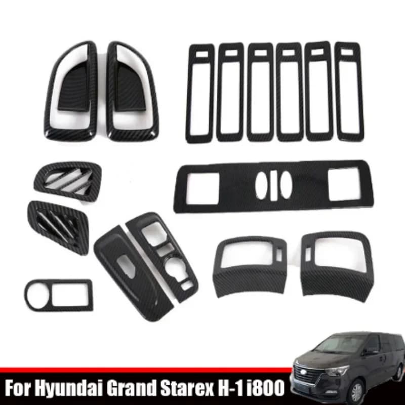 For Hyundai Grand stararex h-1i800 2018-2020 Interior accessories Rear outlet/Headlight adjustment/air conditioning switch cover