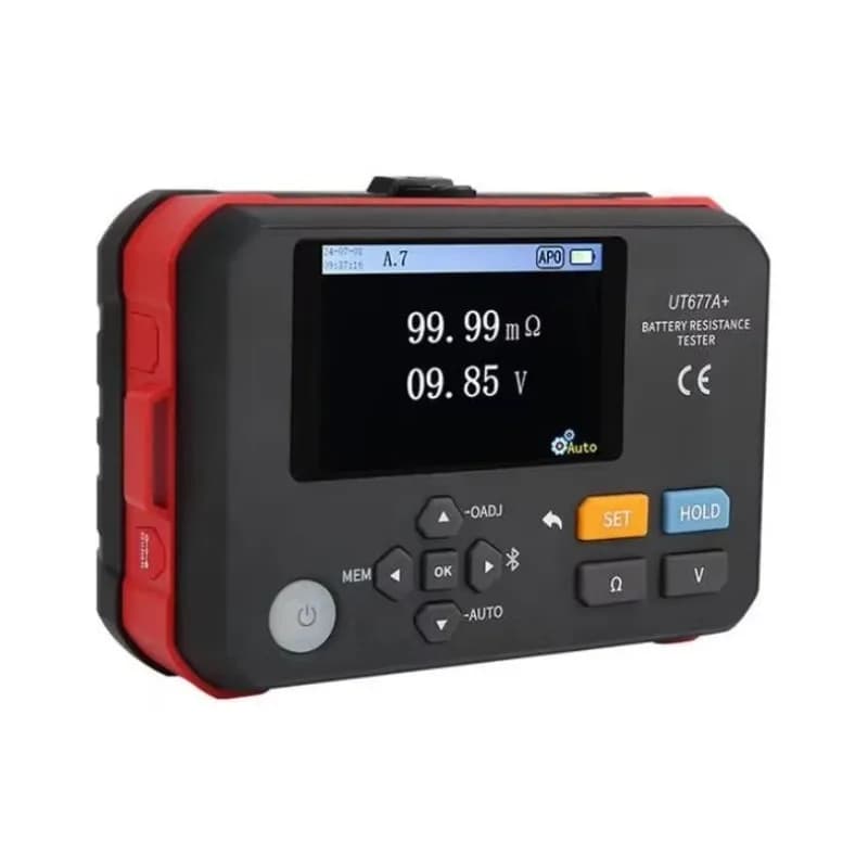 UT677A Battery Internal Resistance Tester High Precision 70V 0 3Ω for Lithium Lead Acid Cell